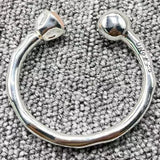 UNOde50 Silver 925 Beaded Bracelet Button Holiday Gift