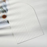 Wave Arch Gypsum Storage Tray Photo Props Jewelry Cosmetics Background Plate