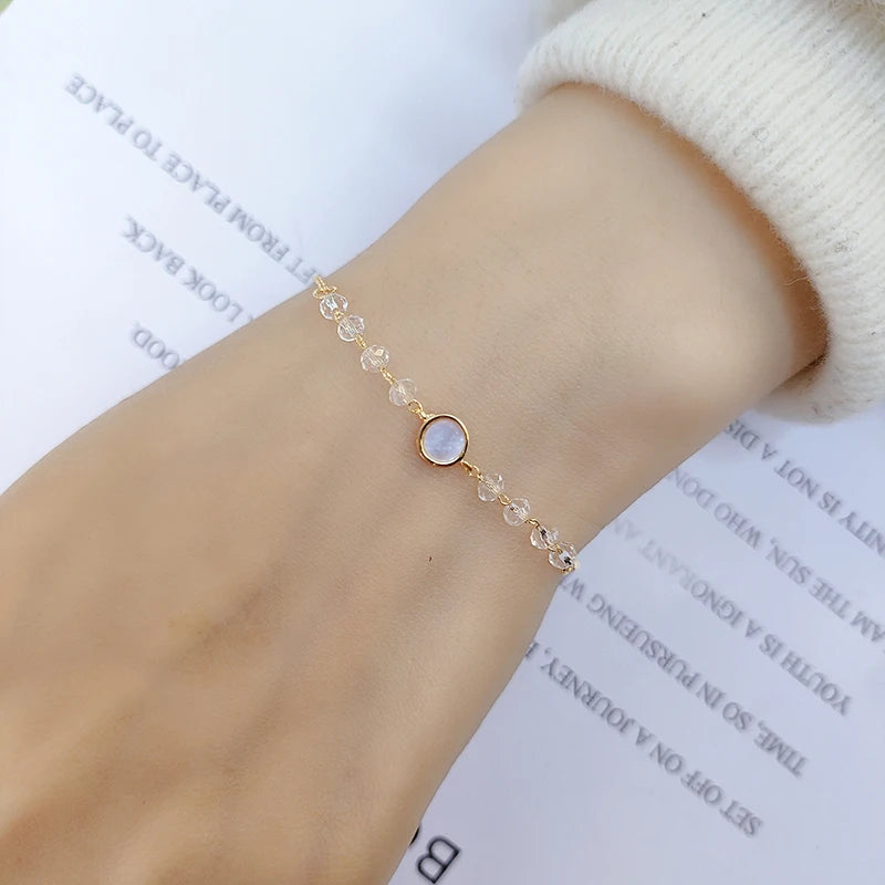 Beaded Charm Bracelet Women's Jewelry