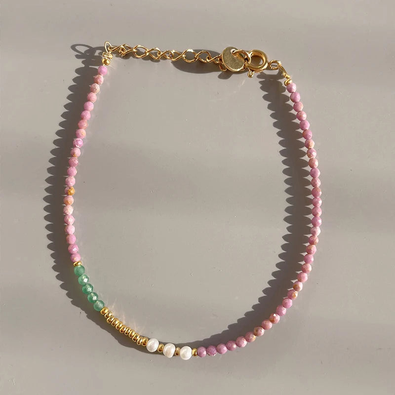 Natural Freshwater Pearl Bracelet Vintage Charm Bracelet