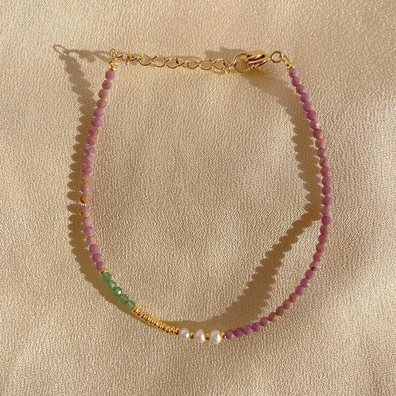 Natural Freshwater Pearl Bracelet Vintage Charm Bracelet