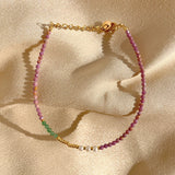 Natural Freshwater Pearl Bracelet Vintage Charm Bracelet