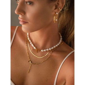 Freshwater Natural Pearls Choker Necklace