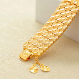 Charm Bracelet 18 Plated Hip Hop Jewelry