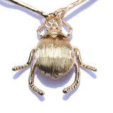 Baroque Statement Metal Choker Necklace With Insect Leaf Stone Pearls