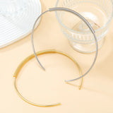 ZA Vintage Metal Annular Choker Statement Collar Necklace