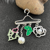 Mixed Pendants Brooch Jewelry