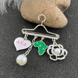 Mixed Pendants Brooch Jewelry