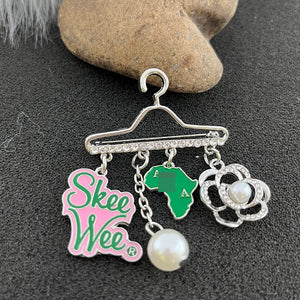 Mixed Pendants Brooch Jewelry