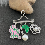 Mixed Pendants Brooch Jewelry