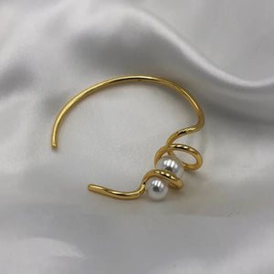 Metal Pearl Bracelet Retro Party Jewelry