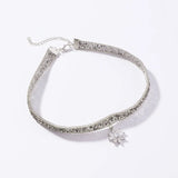 Crystal Flower Necklace for Women - Austrian Jewelry
