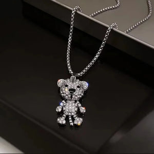 Romantic Bear Necklace Pink Classic Series Gift Ladies