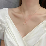 Romantic Bear Necklace Pink Classic Series Gift Ladies