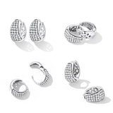 S925 Sterling Silver Love Ear Buckle Women Y2K Charm Gift