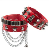 Studded Punk Bracelet Goth Cuff Wristband