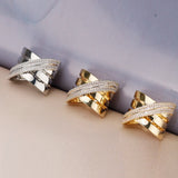 Glossy Zircon Ring for Women Bohemian Beach Jewelry