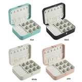 Portable Jewelry Box Organizer Display Travel Case