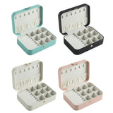 Portable Jewelry Box Organizer Display Travel Case