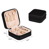 Travel Jewelry Storage Box Organizer Case