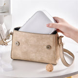 Portable PU Leather Jewelry Storage Box High Capacity Necklace Ring Organizer