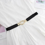 Punk Leather Belts Girls Waist Chain Casual Dress Skirt Decoration