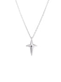 Cross Pendant Necklace for Women, 925 Sterling Silver