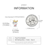 Fairy Tale Boy Fox Rose Charms for Bracelet Necklace