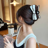 Striped Bow-knot Hairgrips for Girls
