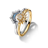 925 Silver Colorful Ring for Women Birthday Anniversary Daily Wear