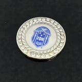 Alloy Round Oil Sealing Sticker Letter Pendant Charm Jewelry