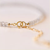 Thin 2.5mm Moonstones Crystal Beaded Bracelet for Women YBR662