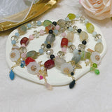 Ethnic Style Agate Crystal Beaded Bracelets for Women YBR654