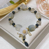 Ethnic Style Agate Crystal Beaded Bracelets for Women YBR654