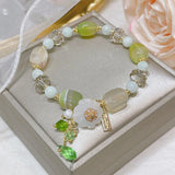Ethnic Style Agate Crystal Beaded Bracelets for Women YBR654
