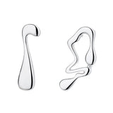 925 Sterling Silver Hip-Hop Earrings - Girls' Holiday Choice
