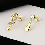 925 Sterling Silver Hip-Hop Earrings - Girls' Holiday Choice