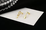 925 Sterling Silver Hip-Hop Earrings - Girls' Holiday Choice