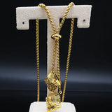 Geometric Necklace for Women Long Necklace Jewelry N1525-2S03
