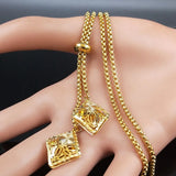Geometric Necklace for Women Long Necklace Jewelry N1525-2S03