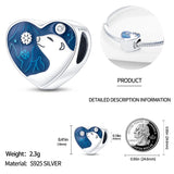 Moon And Un Round Charm Bead For Jewelry Making