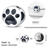 Moon Charm Bead Round Charm Fit Bracelet DIY Jewelry Making Gift