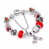 European Bracelet Santa Claus Charm Accessories