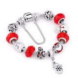European Bracelet Santa Claus Charm Accessories