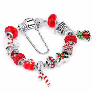 European Bracelet Santa Claus Charm Accessories