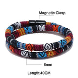 Bohemia Rope Bracelet for Women Men