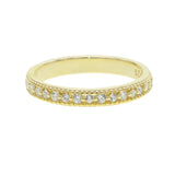 Dainty CZ Promise Ring for Women Wedding Party Jewelry Gift