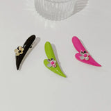 Y2k Harajuku Heart Flower Hair Clips for Women