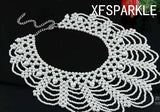Chinese Multi-layer Pearl Chest Chain Accessories