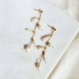 Baroque Pearl Drop Dangle Earrings Women Statement Sweet Stud Mother's Gift